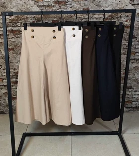 دامن شلواری 4دکمه مدل یارا کد 50291