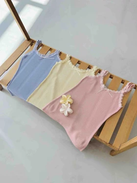 تاپ بندی میله ای گیپوری توری زنانه