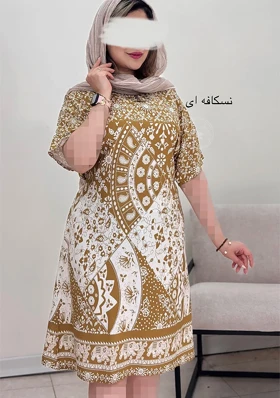 پیراهن نخی لنا