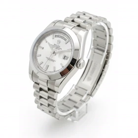 ساعت رولکس دیت جاست صفحه سفید