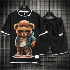 تیشرت آستین کوتاه لش