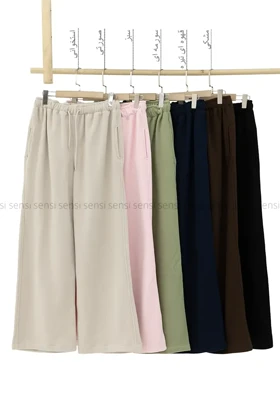 شلوار بگ پلار کمر کش کد1004351