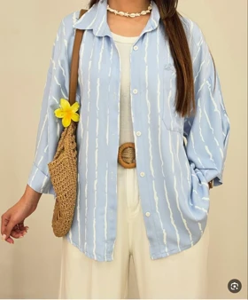 مانتو زنانه پری لینن پنبه