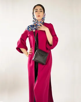 مانتو بلند دخترانه ساده