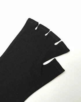 دستکش زنانه مودال نیم انگشت بلند