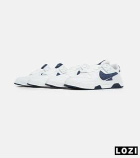 کفش کتانی مردانه و زنانه سفید سرمه ای نایک NIKE AIR FORCE