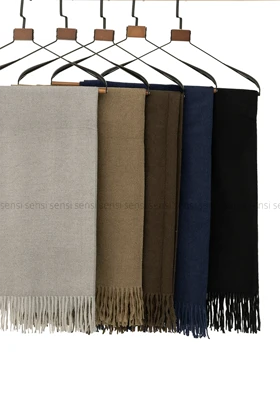 شال موهری ساده رنگی کد1004412