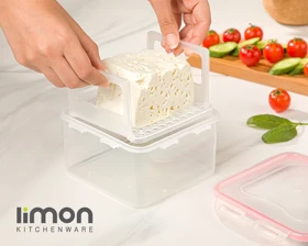 ظرف فریزری پنیر و زیتون لیمون