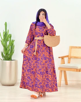 پیراهن ساحلی متین(38)کد:5355