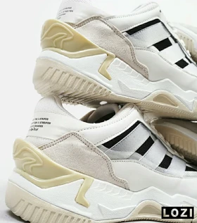 کفش کتانی مردانه سفید مشکی کرم ADIDAS niteball 2.0