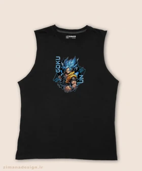تاپ مردانه و زنانه طرح دراگون بال شخصیت گوکو کد 969