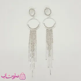 گوشواره آویز زنانه مجلسی پرنگین