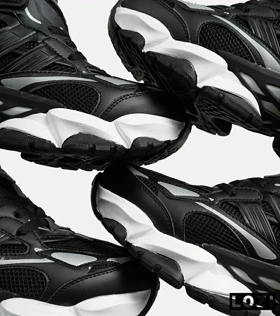 کفش کتانی مردانه و زنانه مشکی سفید ADIDAS performance x9000l4