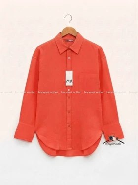 شومیز قرمز ZARA