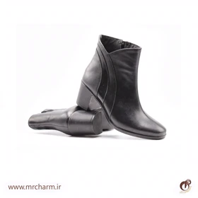 نیم بوت تمام چرم زنانه mrc2111-45