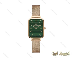 ساعت دنیل ولینگتون زنانه مستطیلی صفحه سبز DW-3868-L