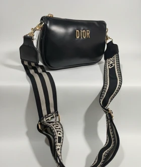 کیف دیور حروفی 1321 (مشکی ساده)