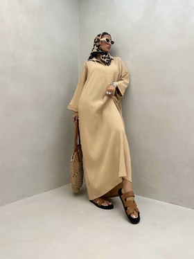 پیراهن بلند 2 دکمه