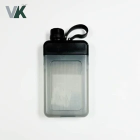 قمقمه ورزشی مدل کتابی شیاردار کد 0673 شناسه 10100159 (مشکی)
