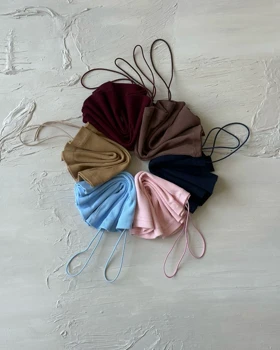 تاپ نیم‌تنه بند قیطونی کد 1400133