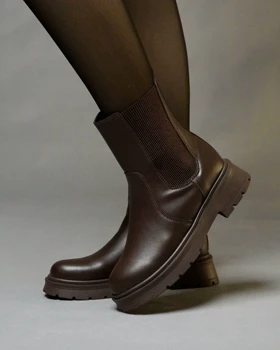 کفش زمستانی زنانه نیم بوت کاترین