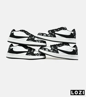 کفش کتانی مردانه و زنانه NIKE LOUIS VUITTON x travis scott مدل 6646