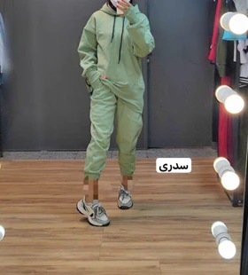 ست هودی بغل زیپ و جاگر h03