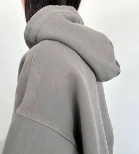 هودی خاکی برند Bershka