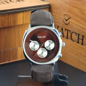 ساعت مچی مردانه والار Walar WG0239 5637 عقربه های شبنما کد 3