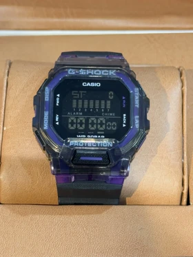 ساعت جی شاک200 مشکی بنفش