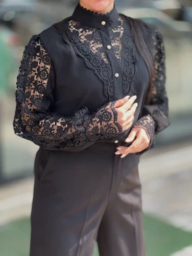 شومیز گیپور کد 828