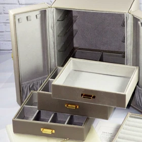 جعبه جواهرات مدل کشو دار طبقاتی کد G_Lnd_104