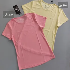 تیشرت یقه گرد پرو فیت زنانه ورزشی 36 38