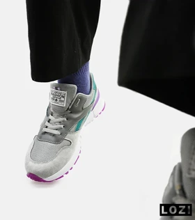 کفش کتانی طوسی آبی بنفش REEBOK Unphased Pro مدل 4613