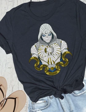 تیشرت مون نایت | تیشرت moon knight طرح شوالیه ماه کد 101305