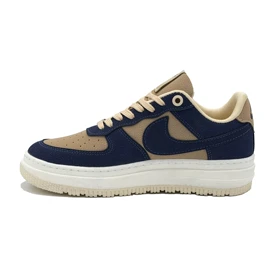 کتانی اسپرت مردانه مدل نایک ایرفورس Nike رنگ سرمه‌ای کرم 51213
