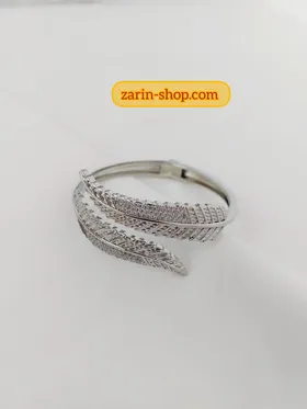 دستبند نگینی زنانه سیلور طرح طلا