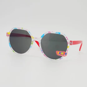 عینک آفتابی بچگانه طرح پلیس با شیشه‌های ضد اشعه UV