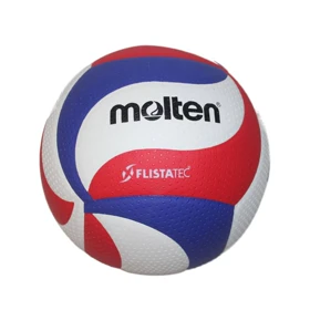 توپ والیبال طرح مولتن قرمز آبی