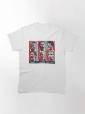 تیشرت ورزشی منچستریونایتد | تیشرت Manchester United F.C طرح The Class of 92 کد 146819