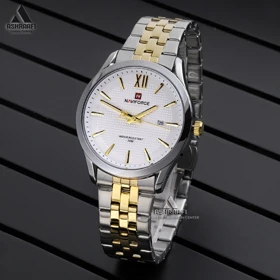 ساعت نیوی فورس صفحه سفید Naviforce NF9255SGW