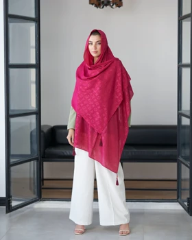 شال کاریان اسلپ ژاکارد 20302 LV