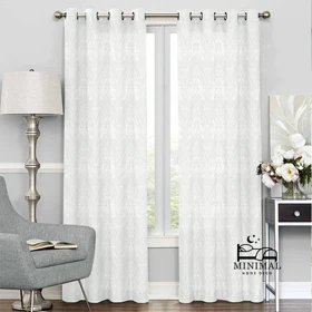 پرده آماده حریر کتان