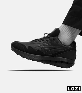 کفش کتانی مردانه مشکی ASICS gel extreme 33
