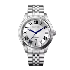 ساعت مچی مردانه رومانسون(ROMANSON) مدل TM7A19MMWWA3R2-BK
