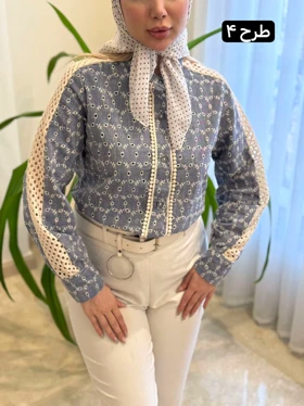 شومیز سوزندوزی میگل 3037