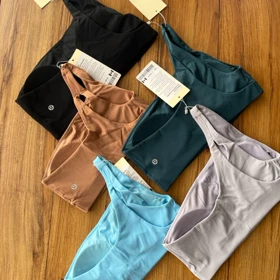 نیم‌تنه لولولومون Lululemon مدل Ribbed Nulu Asymmetrical