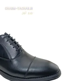 کفش رسمی/مجلسی بندی مردانه چرم طبیعی مدل دیپلمات