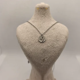 پلاک استیل با حکاکی کلمه (میشود) رنگ ثابت کد mi2022