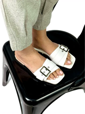 کفش صندل زنانه مدل sandal - 0018_White